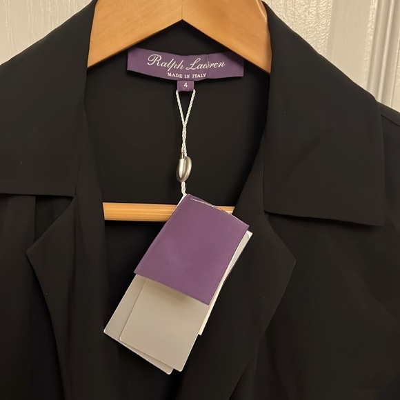 NWT RALPH LAUREN PURPLE LABEL SILK BLOUSE - Picture 9 of 15